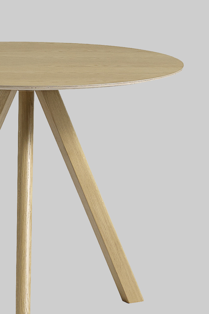 HAY Table CPH20 Oak Ø90